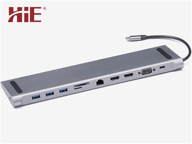 HIE USB-C 11-in-1 Docking Station